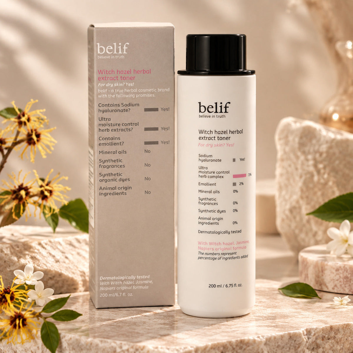 belif Witch Hazel Herbal Extract Toner 200 ml