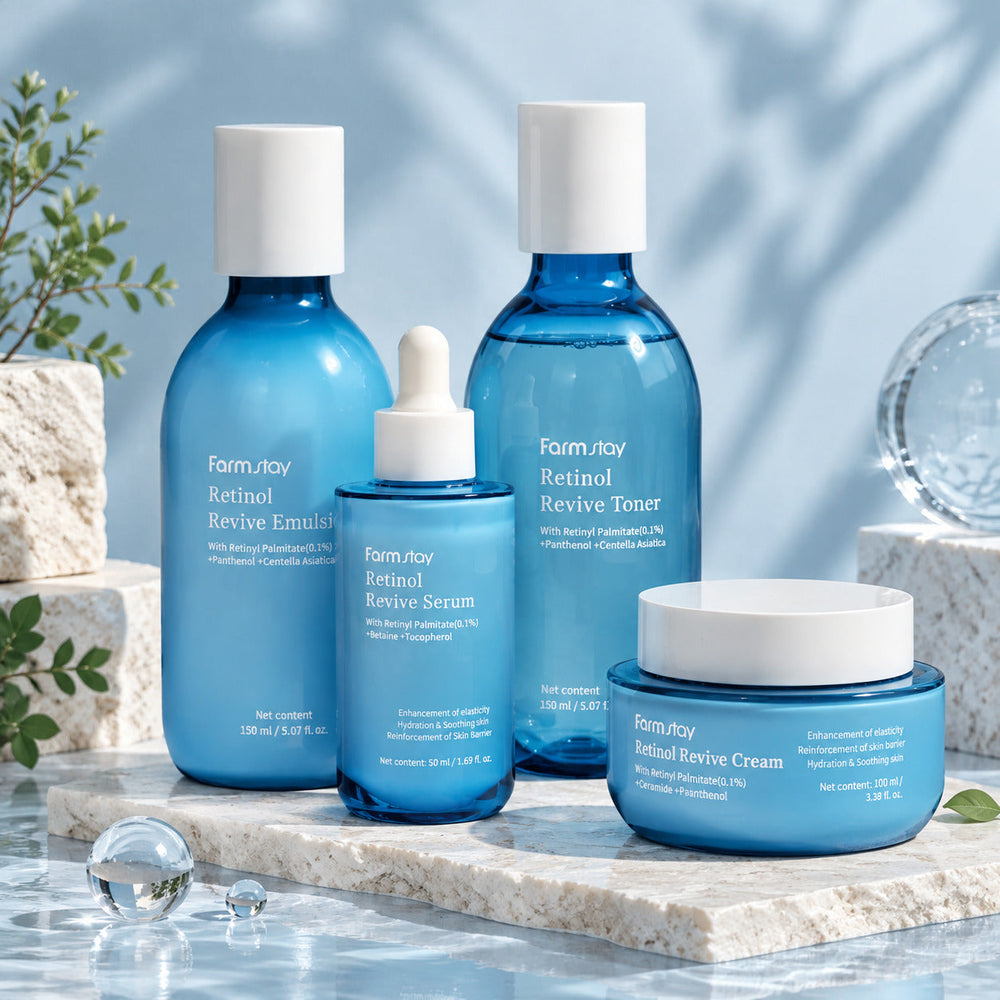 Farmstay Retinol Revive 4'lü Bakım Seti