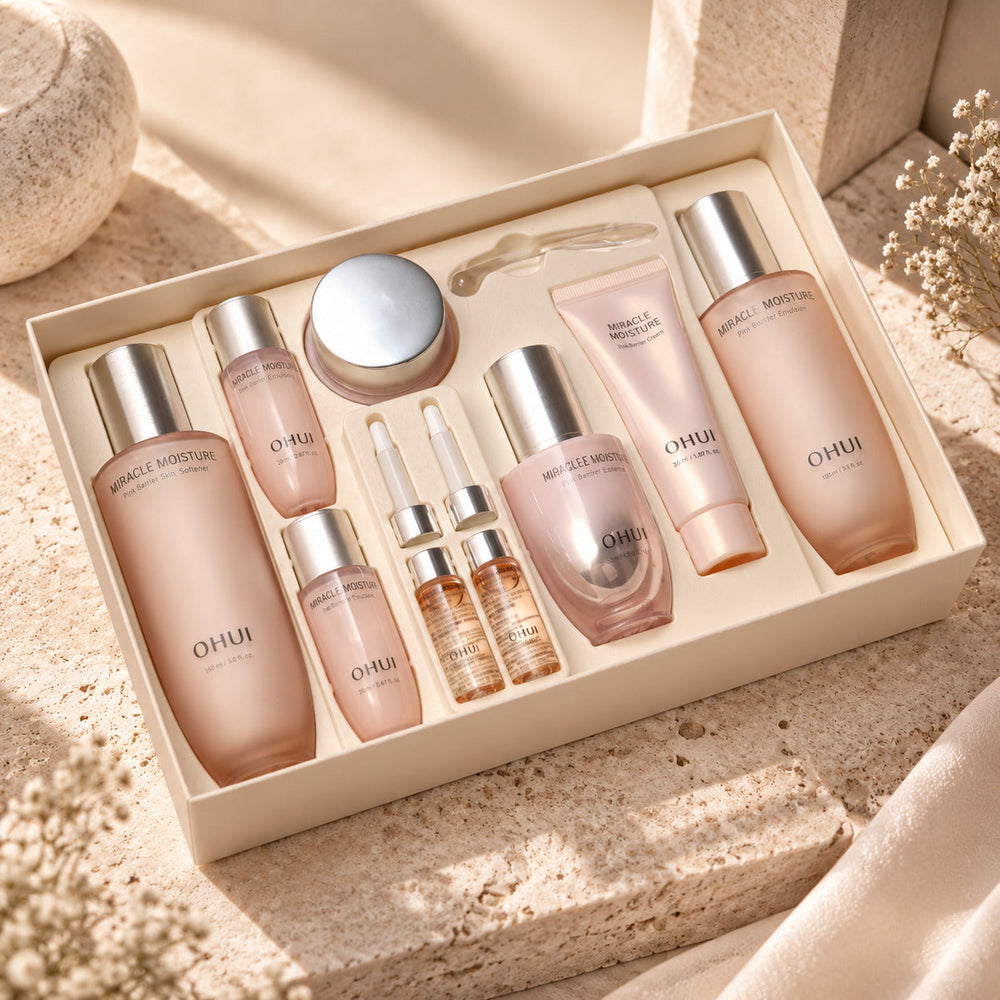 O HUI Miracle Moisture Büyük Bakım Seti