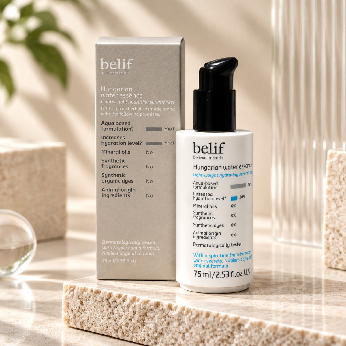belif Hungarian Water Essence 75 ml