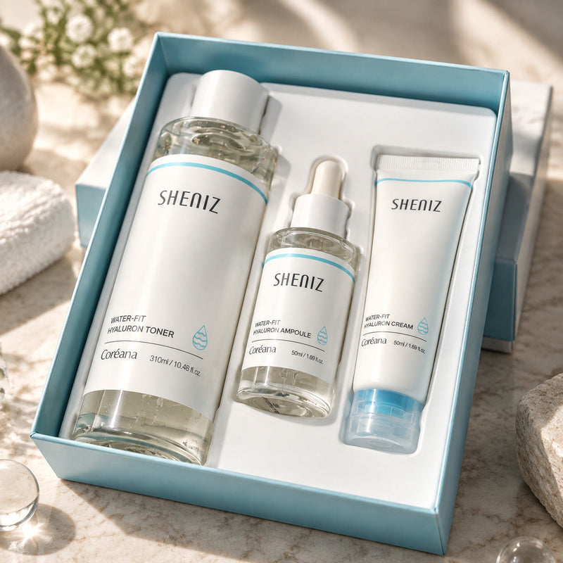 SHENIZ Water-Fit Hyaluron 3'lü Bakım Seti